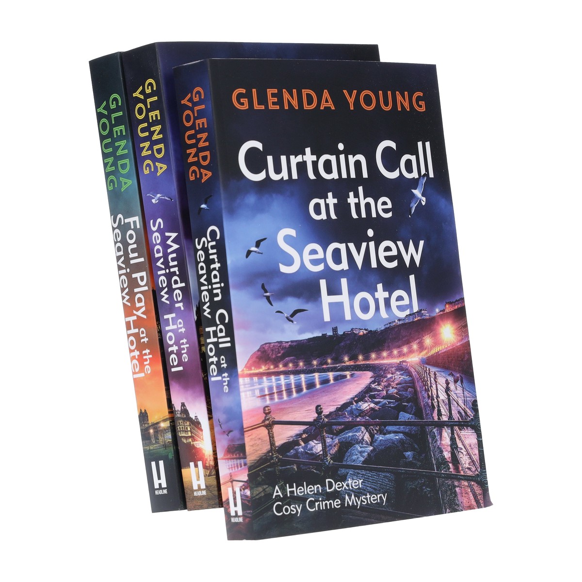 A Helen Dexter Cosy Crime Mysteries by Glenda Young 3 Books Collection Set - Fiction - Paperback
