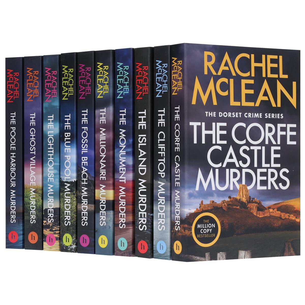 Dorset Crime Series by Rachel Mclean 1-10 Books Collection Set - Fiction - Paperback