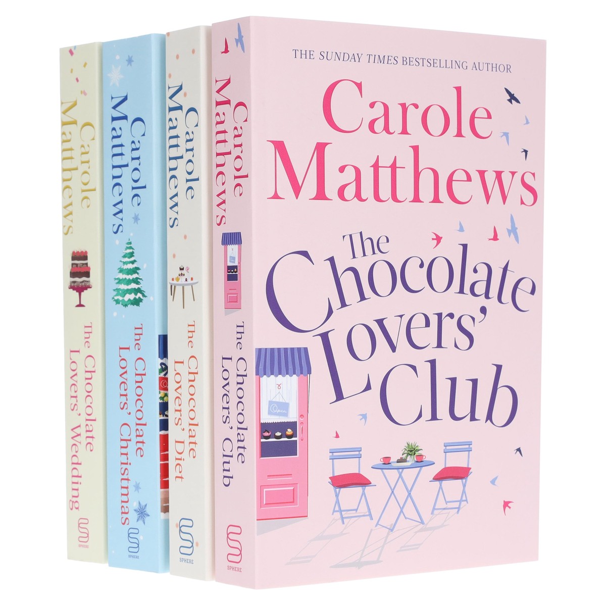 Chocolate Lovers' Club by Carole Matthews 4 Books Collection Set - Fiction - Paperback