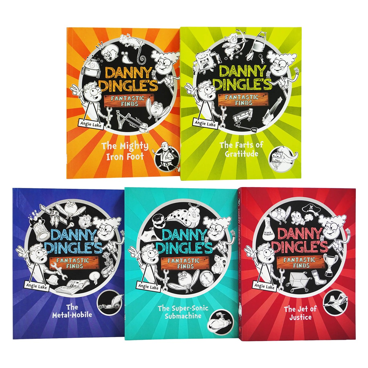 Danny Dingle's Fantastic Finds Children's Bundle: 5 Books Collection Set - Ages 7-9 - Paperback