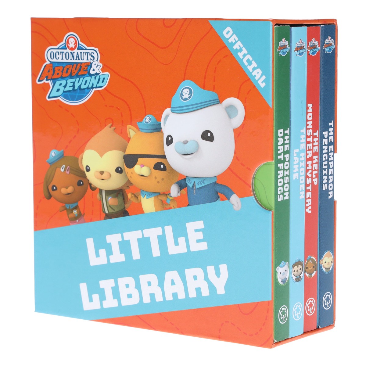 Octonauts Above & Beyond Little Library 4 Books Collection Box Set - Ages 3+ - Board Book