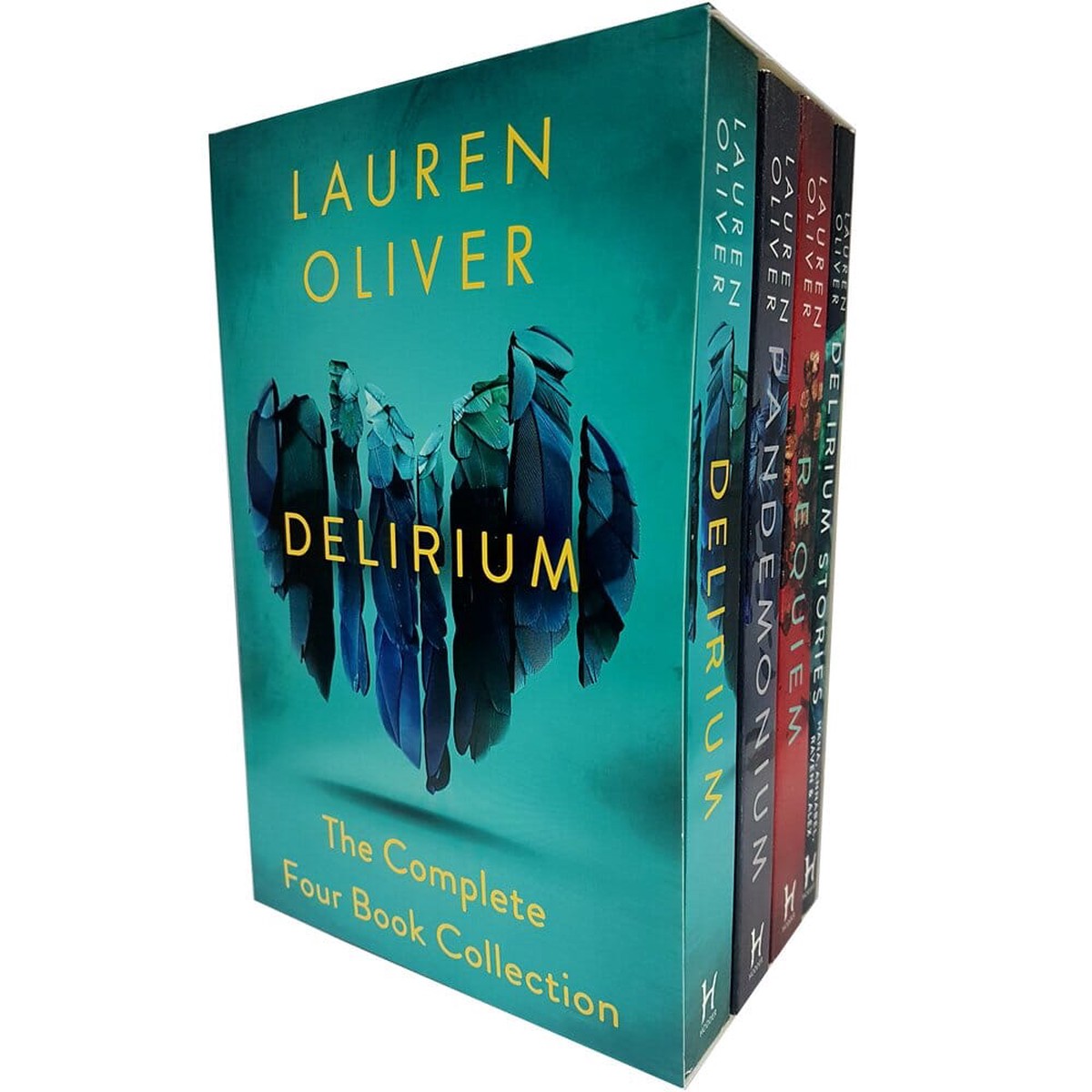 Damaged - Delirium: The Complete 4 Books Collection By Lauren Oliver - Young Adult - Paperback - T 55