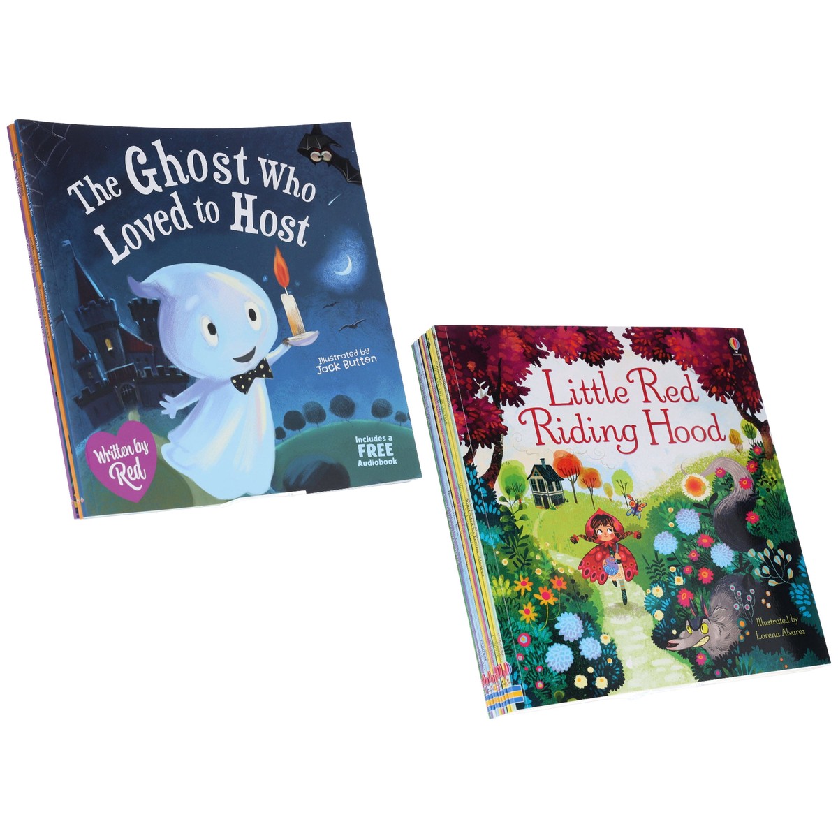 Usborne Picture Collection & Red's Rainbow: 13 Books Collection Set - Ages 2-8 - Paperback