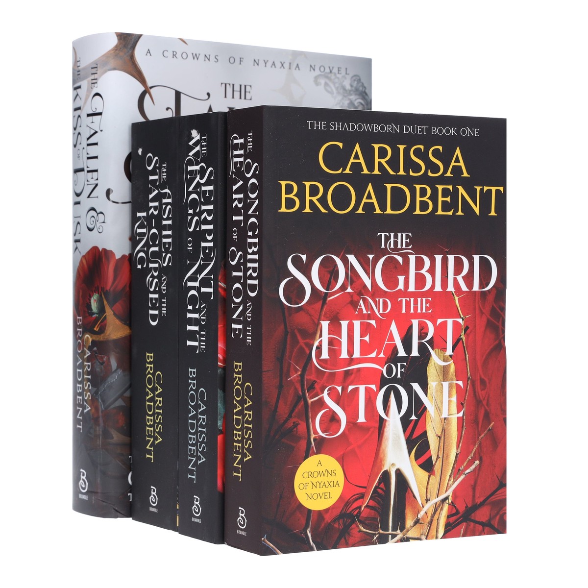 Crowns of Nyaxia Series By Carissa Broadbent 4 Books Collection Set - Fiction - Paperback/Hardback