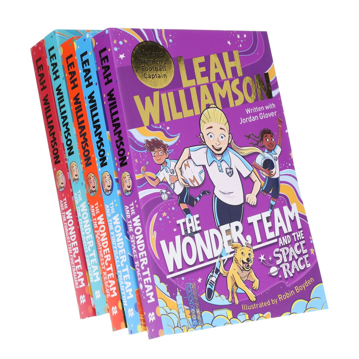 The Wonder Team Series By Leah Williamson Illustrated 5 Books Collection Set - Ages 9-11 - Paperback