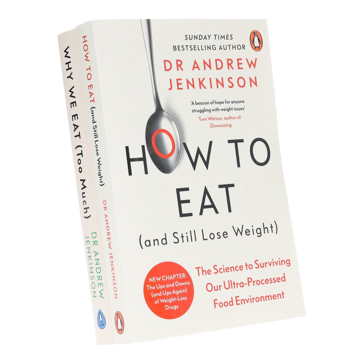 Why We Eat & How To Eat by Dr Andrew Jenkinson 2 Books Collection Set – Non Fiction – Paperback
