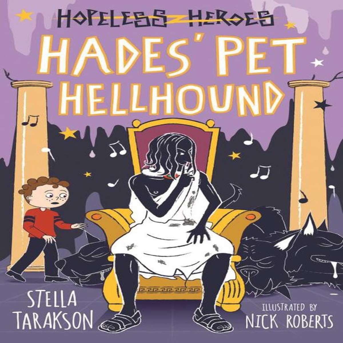 Hades Pet Hellhound Qr Code - Hopeless Heroes - Paperback
