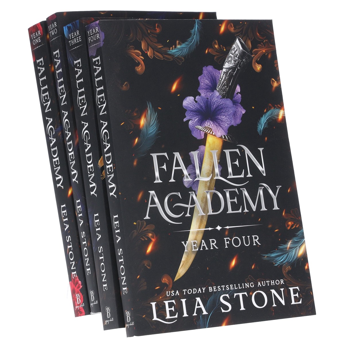 Fallen Academy Series by Leia Stone 4 Books Collection Set - Fiction - Paperback