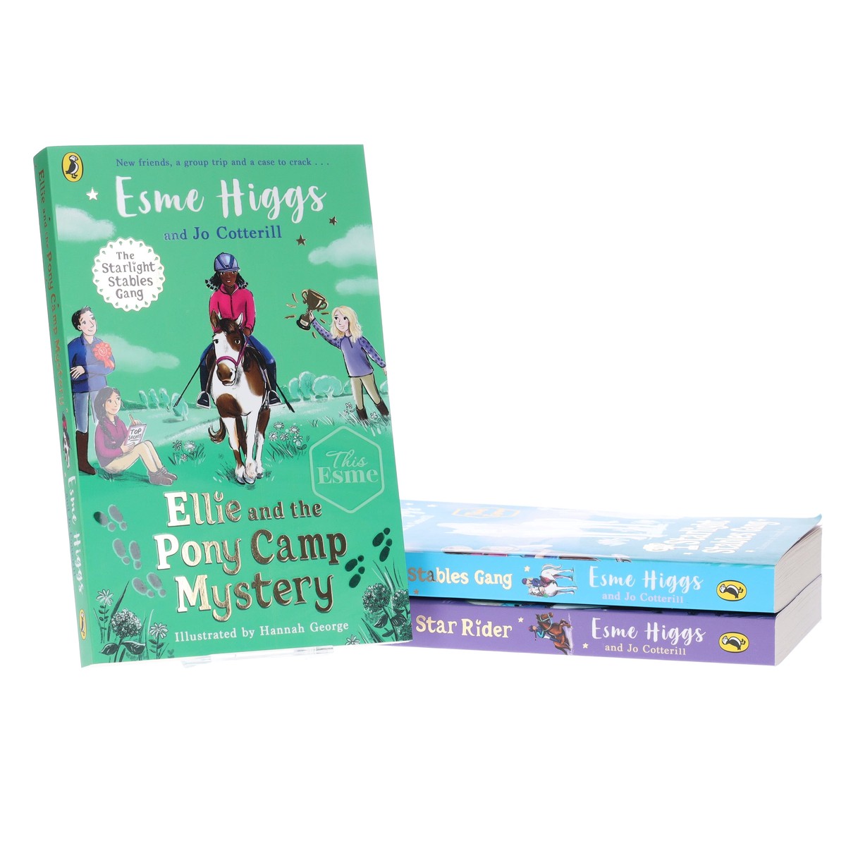 The Starlight Stables Gang Series by Esme Higgs & Jo Cotterill Illustrated 3 Books Collection Set - Ages 8-12 - Paperback