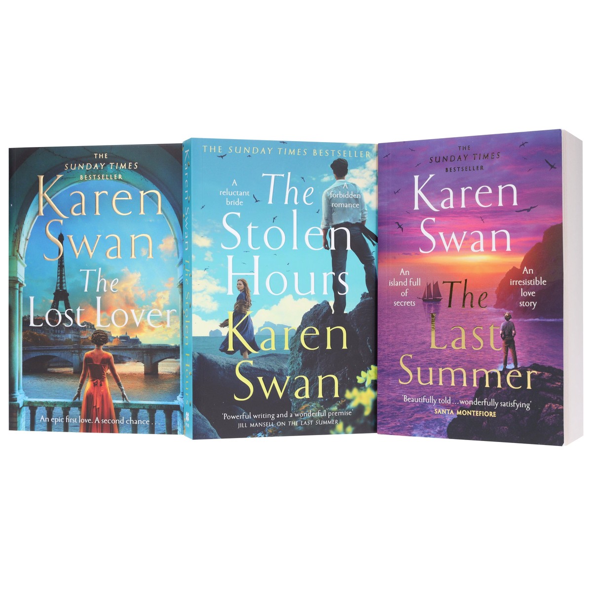 The Wild Isle Series by Karen Swan 3 Books Collection Set - Fiction - Paperback