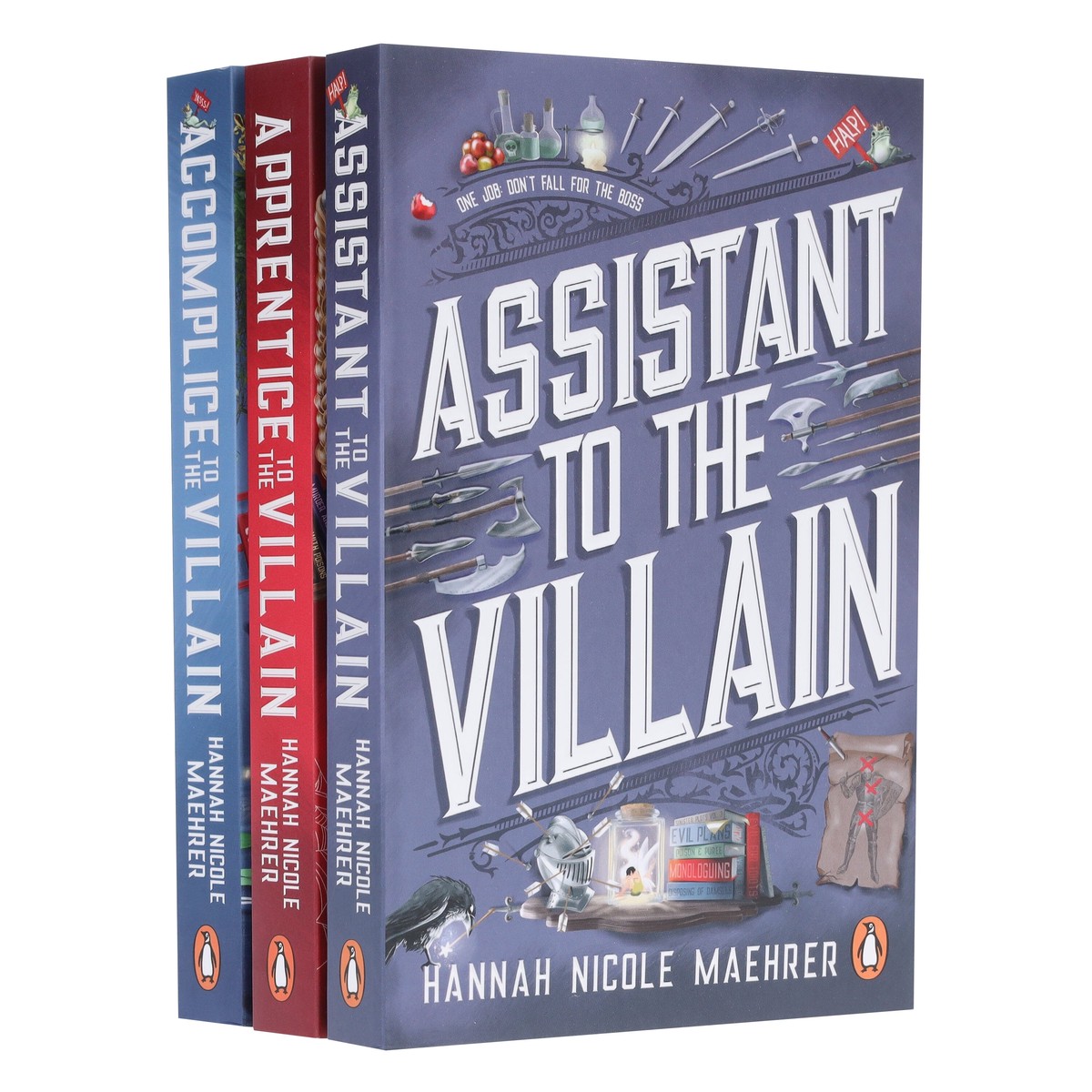 Assistant to the Villain Series By Hannah Nicole Maehrer 3 Books Collection Set - Fiction - Paperback