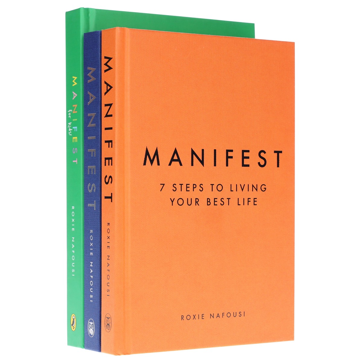 Roxie Nafousi Collection (Manifest for Kids, Manifest 7 Steps to Living Your Best Life & Manifest Dive Deeper) 3 Books Set - Non Fiction - Hardback