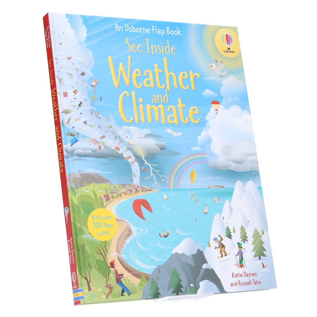 An Usborne Flap Book Series See Inside Weather & Climate by Katie Daynes – Ages 6+ – Board Book