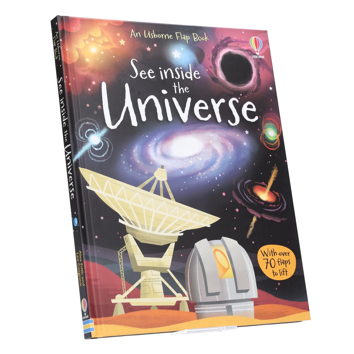 An Usborne Flap Book Series See Inside the Universe by Alex Frith – Ages 6+ – Hardback