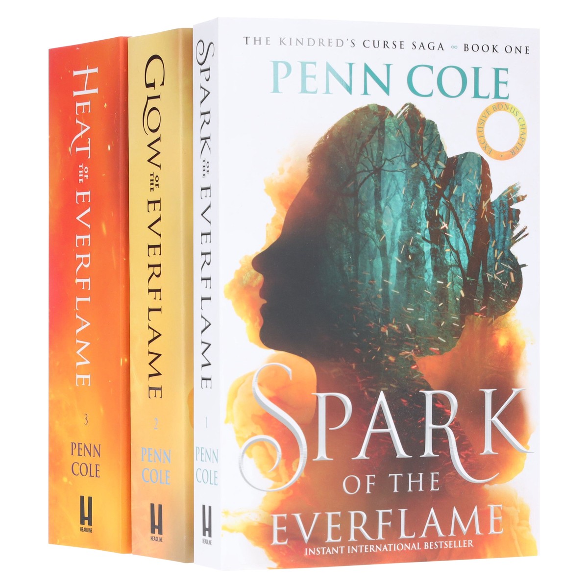 The Kindred's Curse Saga by Penn Cole 3 Books Collection Set - Fiction - Paperback