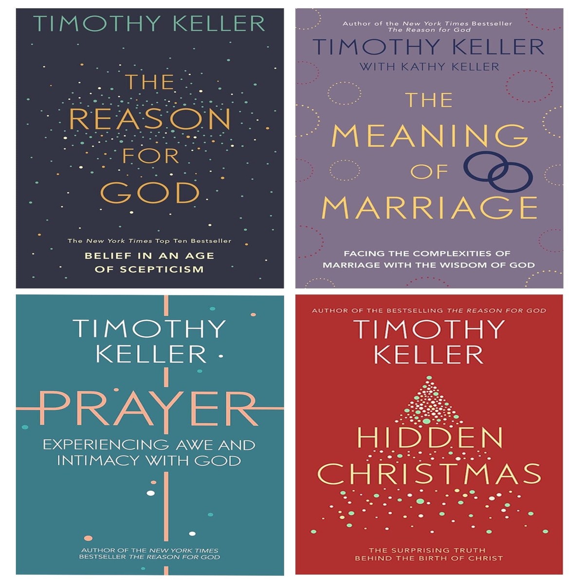 Timothy Keller 4 Books Collection Set – Non Fiction – Paperback