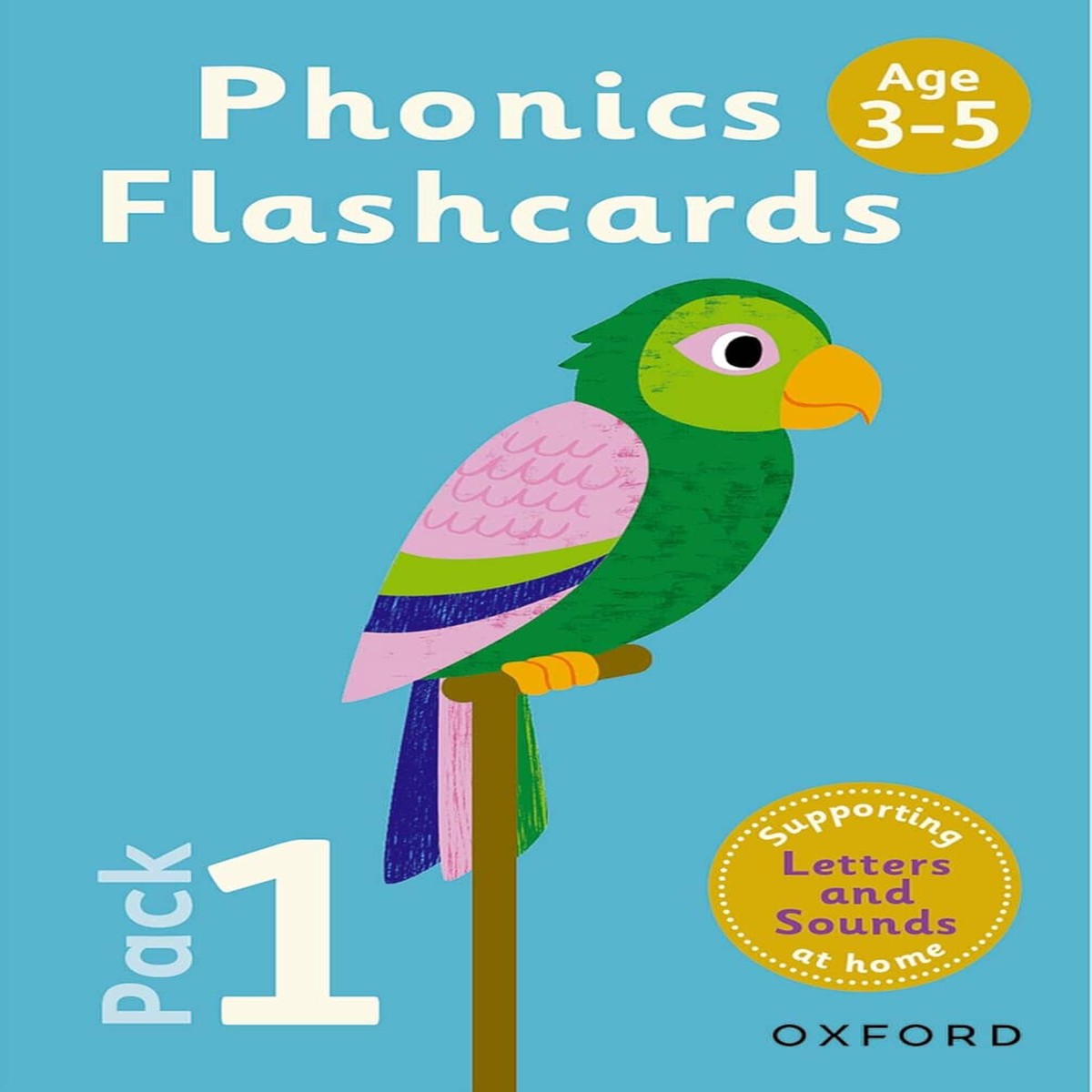 Essential Letters and Sounds Phonics Flashcards Pack 1 by Katie Press & Tara Dodson - Ages 3-5