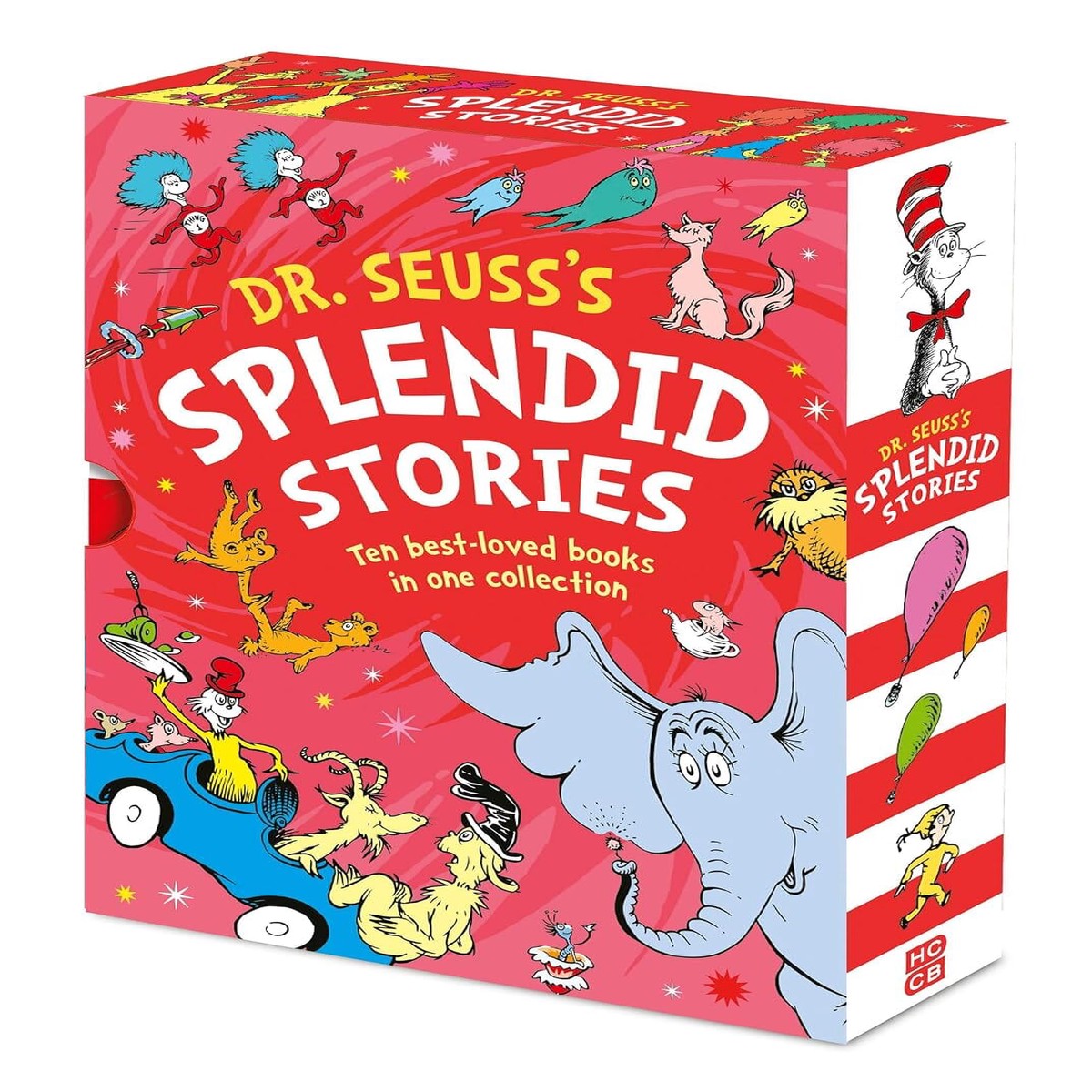 Dr. Seusss Splendid Stories 10 Books Collection Box Set - Ages 3+ - Paperback