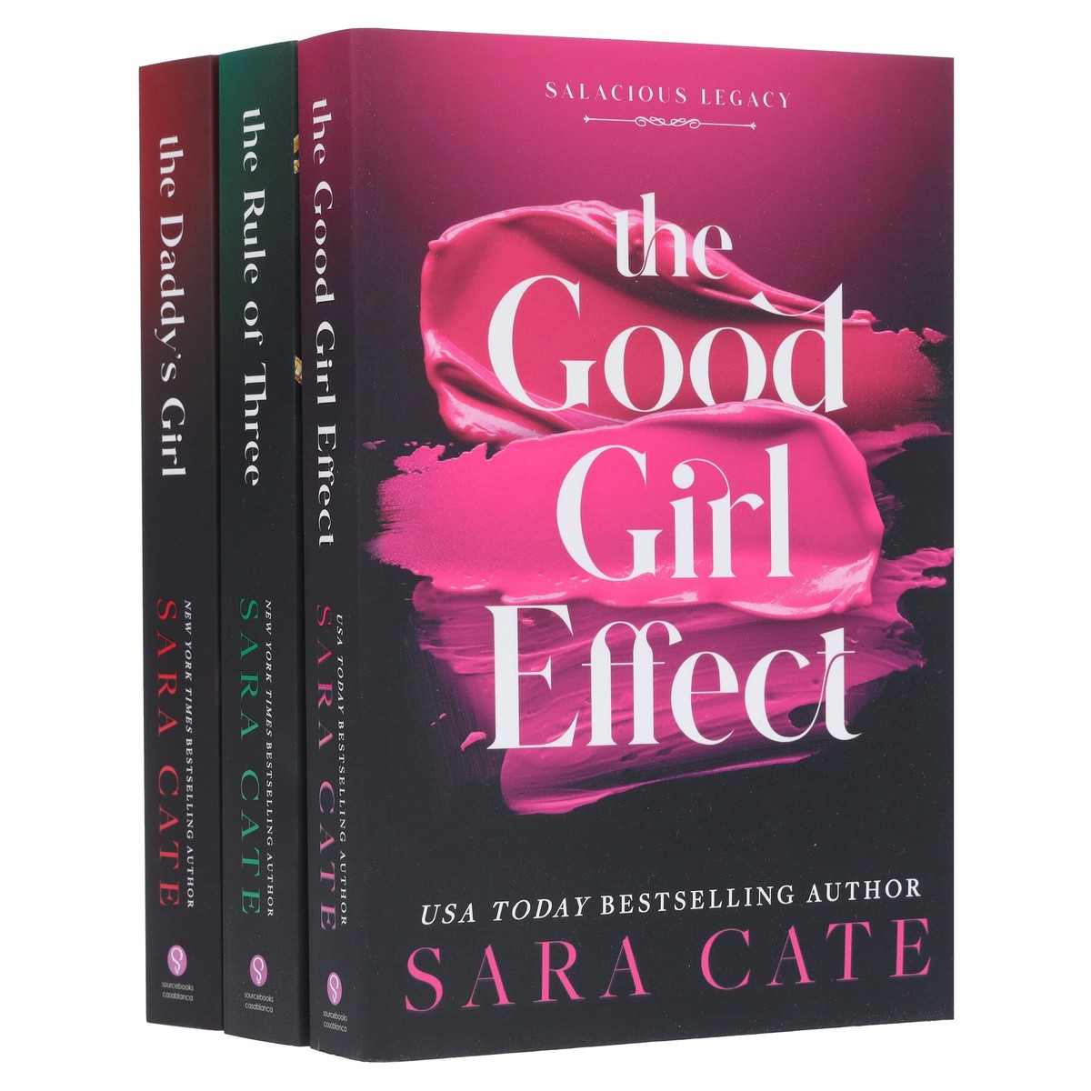 Salacious Legacy Series by Sara Cate 3 Books Collection Set - Fiction - Paperback