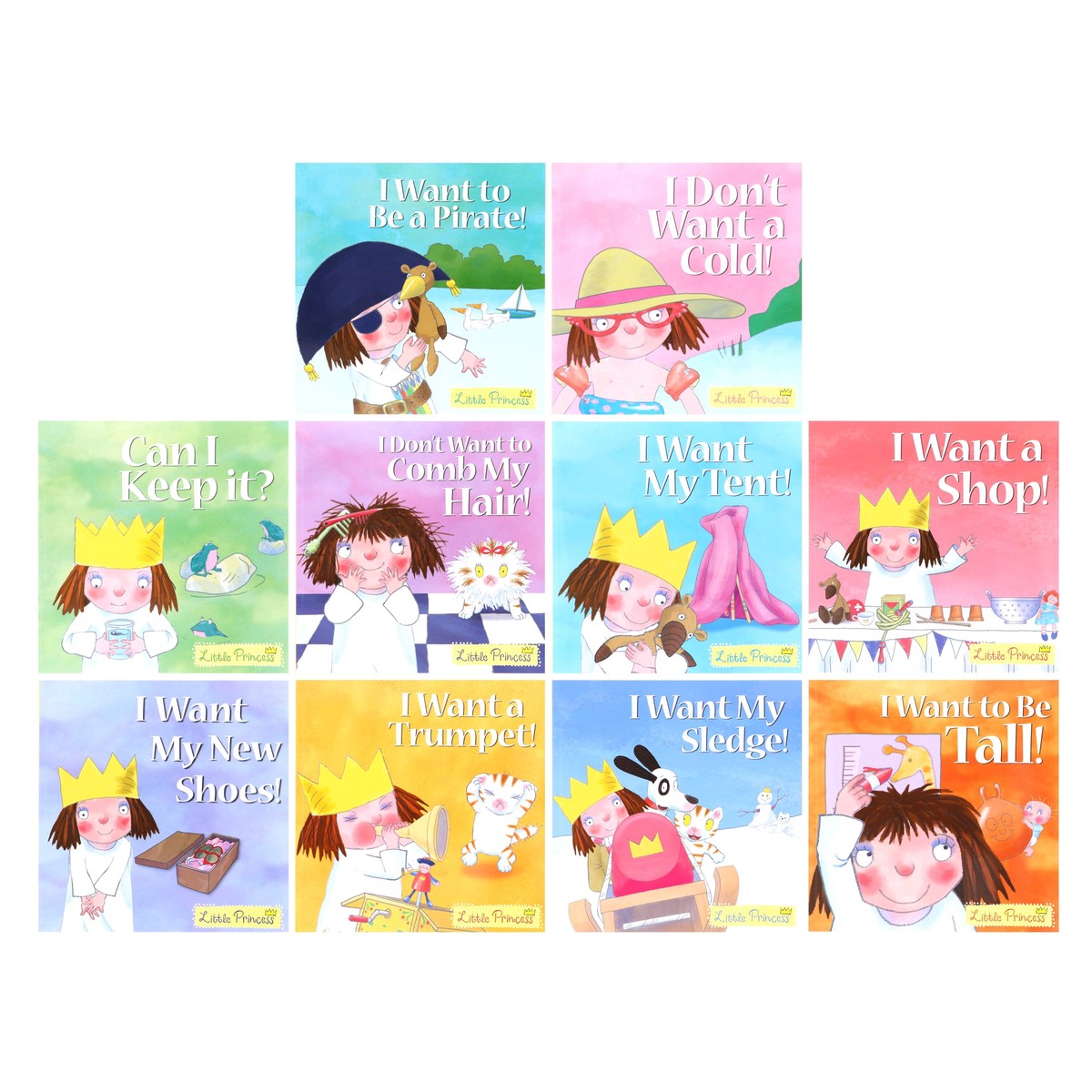 Little Princess Adventure Collection by Tony Ross 10 Picture Books Set - Ages 3+ - Paperback