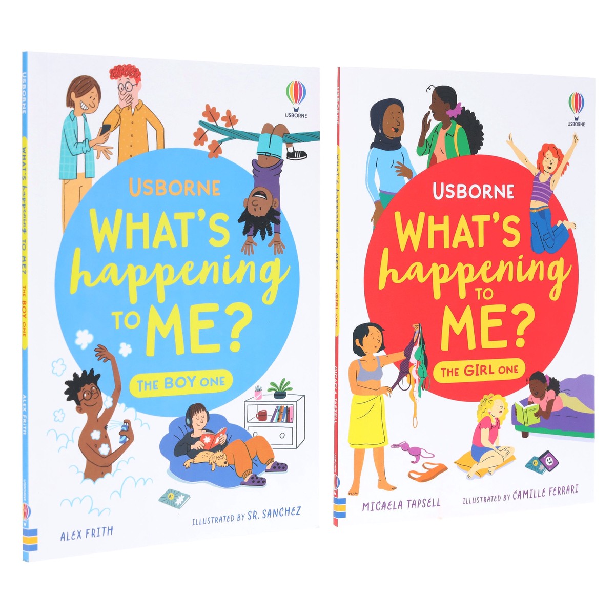What's Happening To Me? The Boy & The Girl One by Alex Frith & Micaela Tapsell 2 Books Set (What and Why Series) - Ages 10+ - Paperback