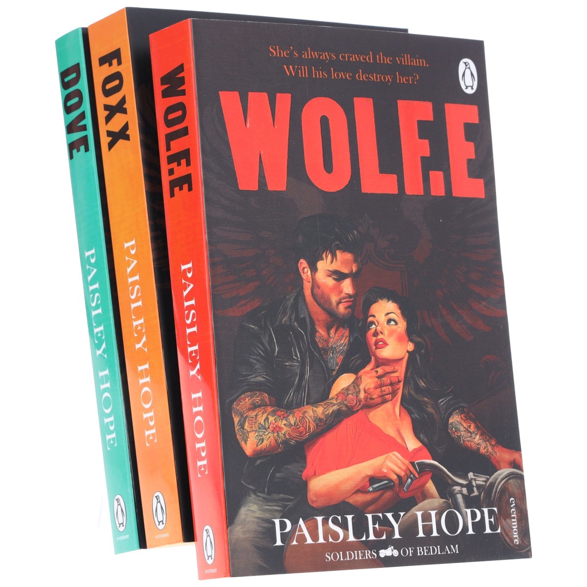 The Soldiers of Bedlam Series by Paisley Hope 3 Books Collection Set - Fiction - Paperback