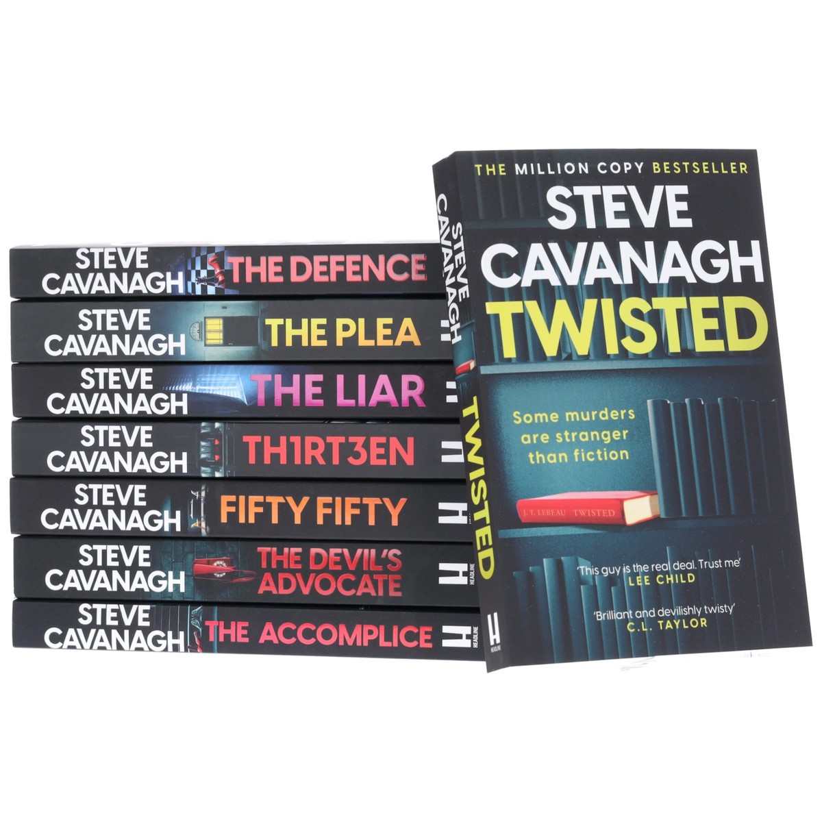 Eddie Flynn Series (Set 2) by Steve Cavanagh 8 Books Collection Set - Fiction - Paperback