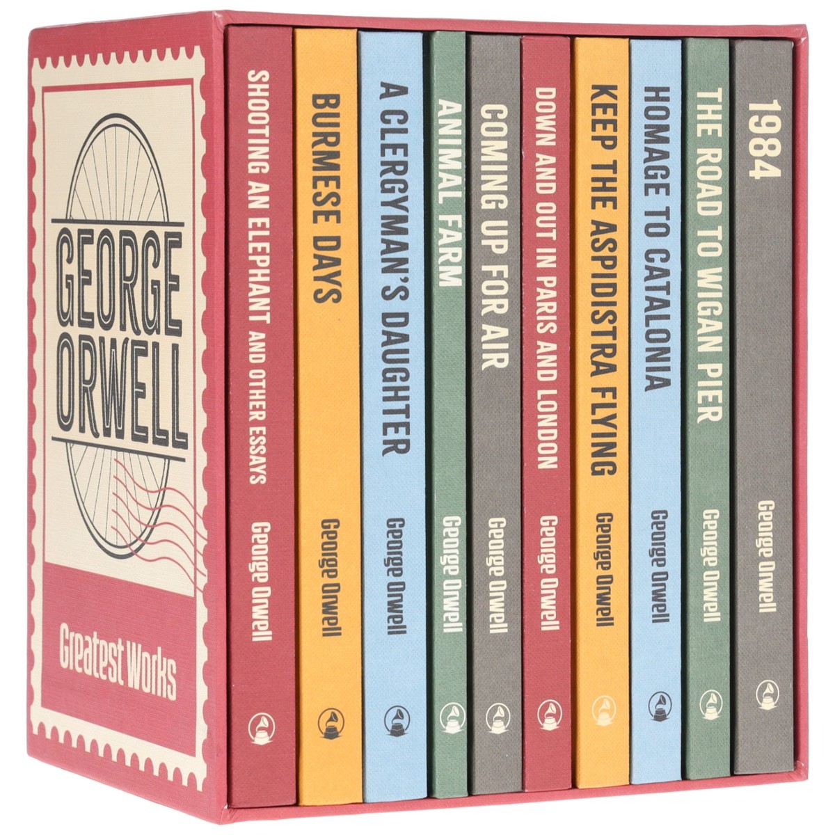 The Greatest Works Of George Orwell 10 Books Collection Box Set - Fiction - Hardback
