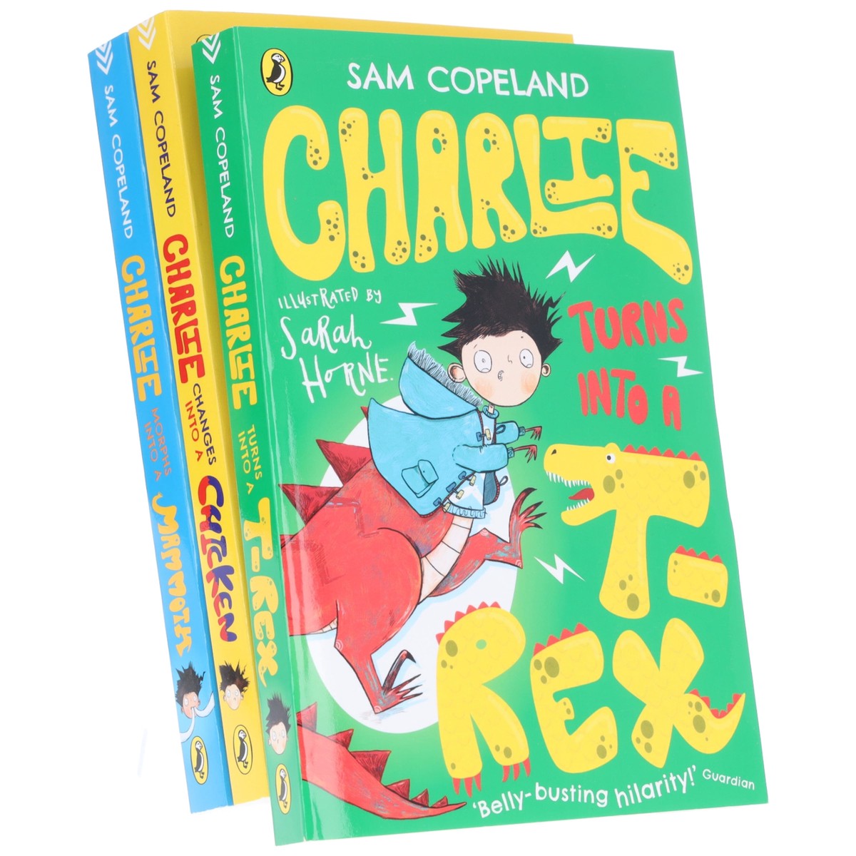 Charlie Changes Into a Chicken Series by Sam Copeland 3 Books Collection Set - Ages 7+ - Paperback