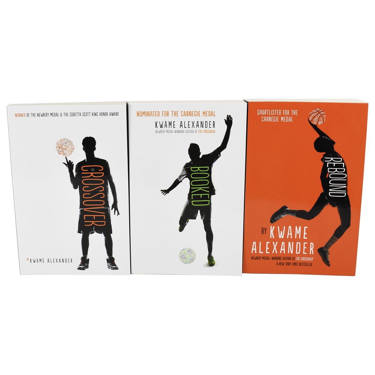 Damaged - The Crossover Series by Kwame Alexander 3 Books - Ages 11-17 - Paperback - V 42