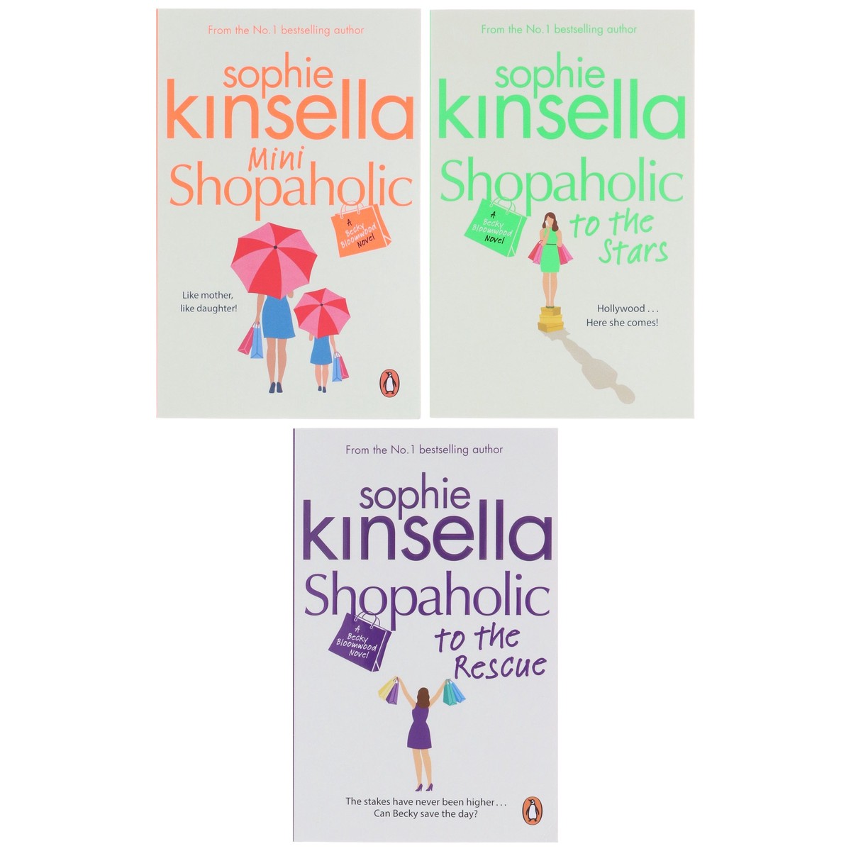 Shopaholic Series (Book 6-8) by Sophie Kinsella 3 Books Collection Set (A Becky Bloomwood Novel) - Fiction - Paperback